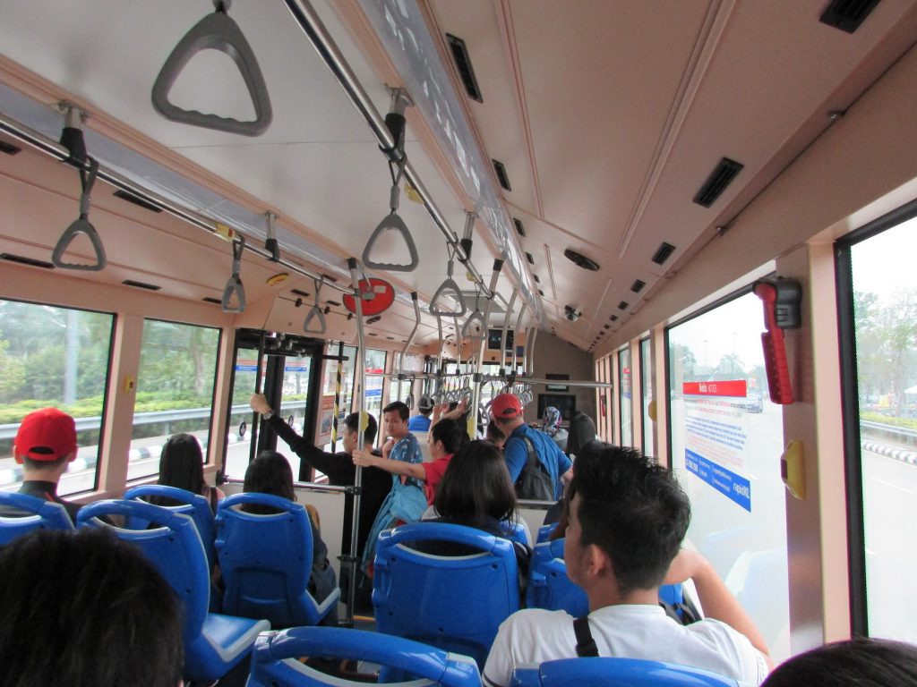 Penampakan Rapid KL (Shuttle Bus Moto GP)